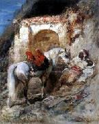 unknow artist Arab or Arabic people and life. Orientalism oil paintings  364 oil painting reproduction